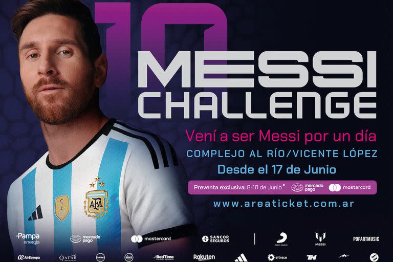 Messi10 Challenge: llega a la Argentina la experiencia que te invita a ser Lionel Messi por un día