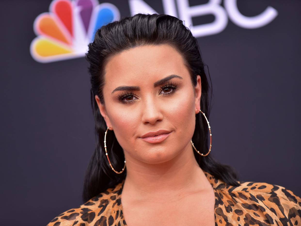 Demi Lovato recently got engaged to Max Enrich.