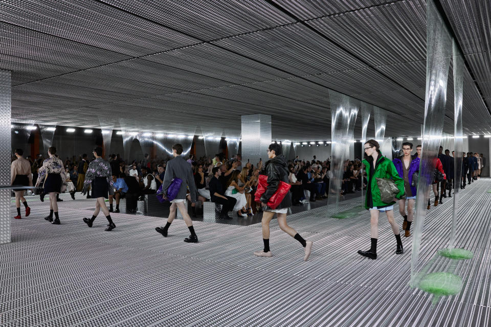 The Prada men's spring 2024 show at Milan Fashion Week.