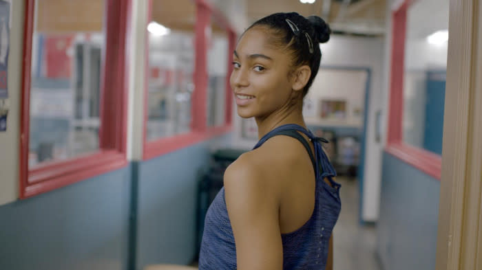 The documentary follows rhythmic gymnast Nastasya Generalova