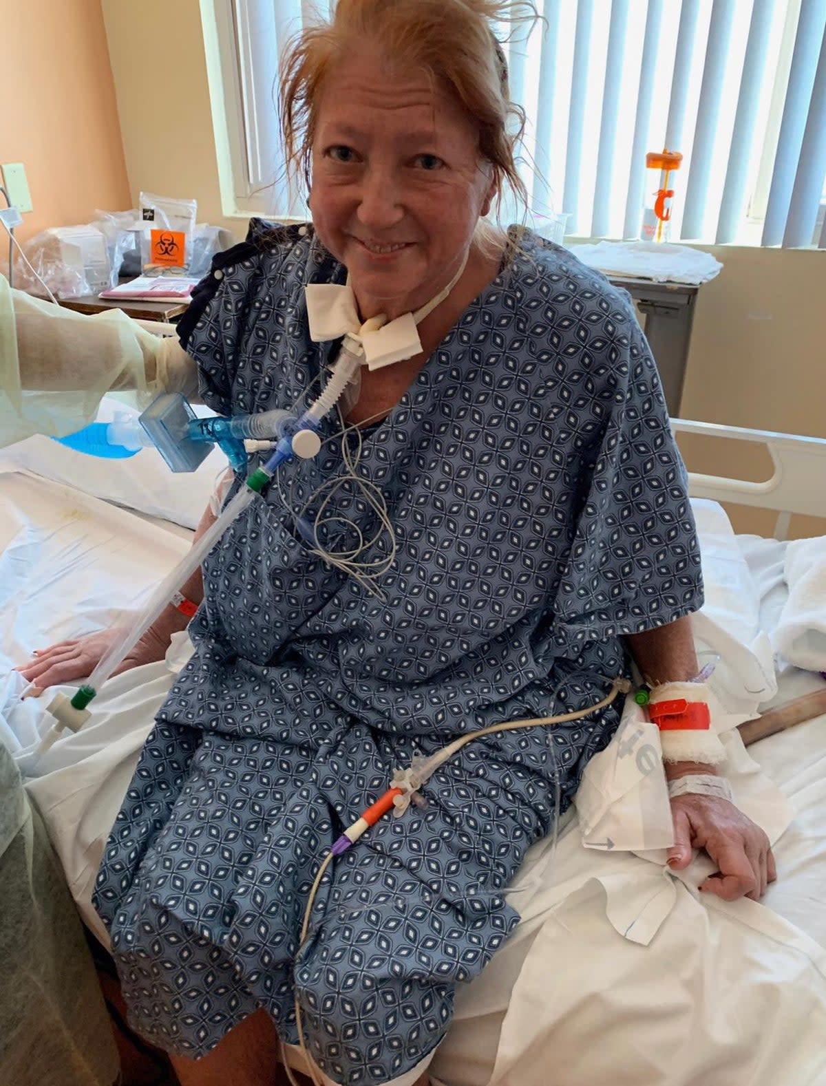 Shirley Paulson says a simple blood test would have caught her Valley Fever early, and spared her her ordeal (Shirley Paulson)