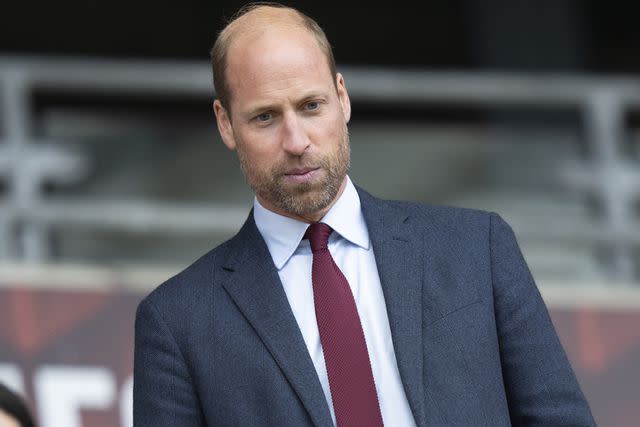 <p>Mark Cuthbert/UK Press via Getty</p> Prince William