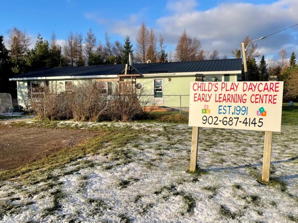 Unless a new buyer decides to take over operations at Child's Play Daycare, the business near Souris will close Dec. 22, after 31 years in operation.  (Steve Bruce/CBC - image credit)