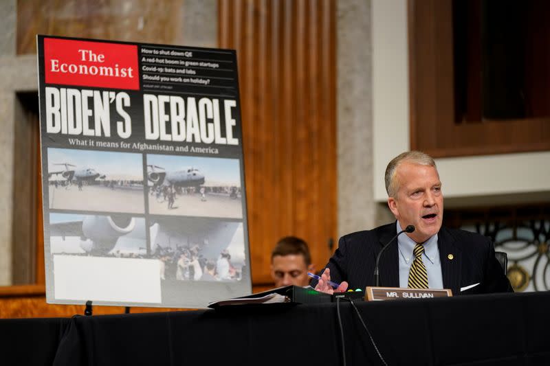 U.S. military brass testify before Senate panel on Afghanistan, in Washington