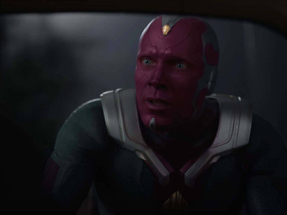 Paul Bettany as Vision in WandaVisionMarvel