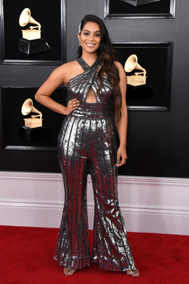 Grammys 2019: Red carpet arrivals, fashion including Alicia Keys, Cardi B,  Lady Gaga — Staples Center, Los Angeles — Grammy Awards
