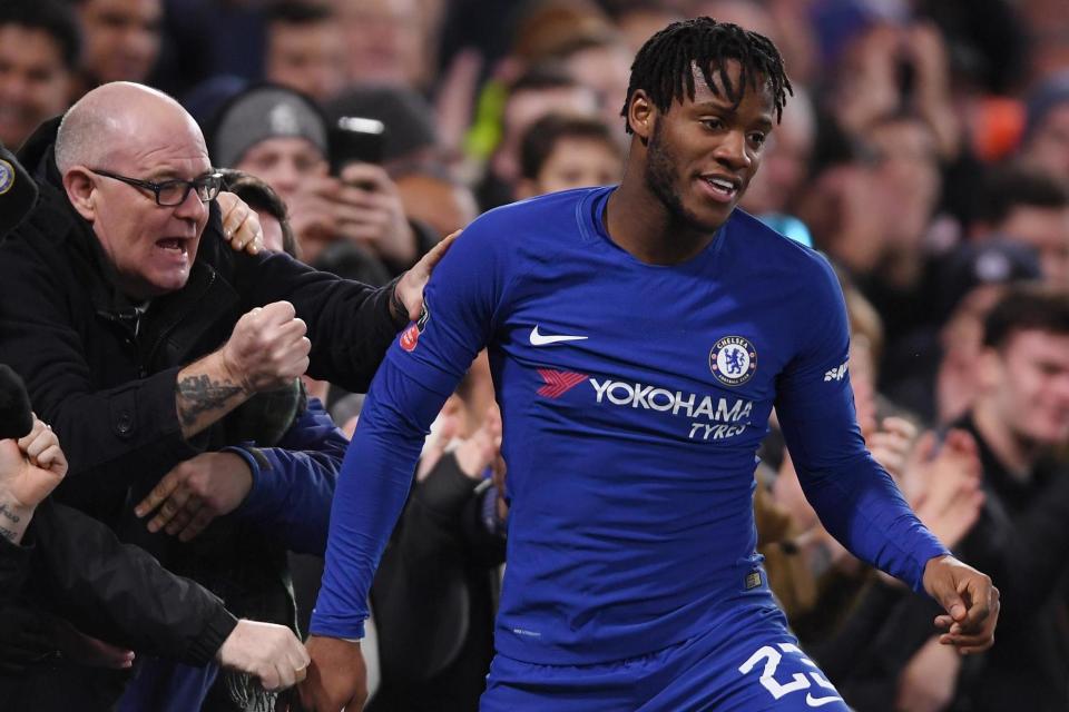 Let Michy Batshuayi lead the Chelsea line to free up Eden Hazard, writes Danny Murphy