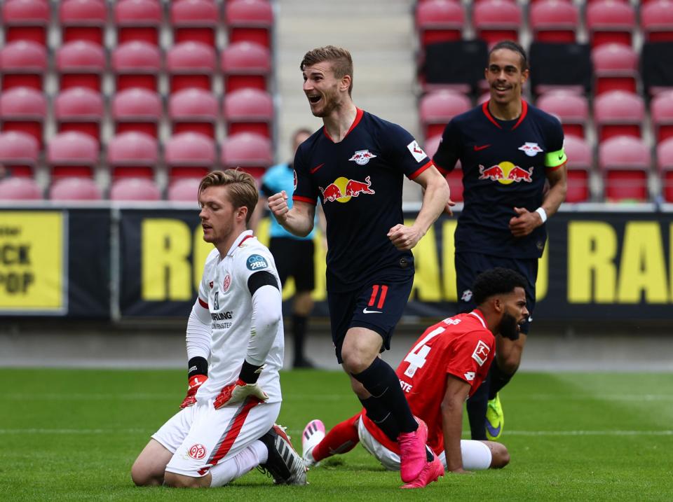 Werner was in scintillating form for Leipzig: Getty