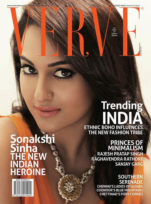 <p>We love how she looks on this Verve cover, except that we wish her stylish had not opted for that neckpiece! It does nothing special to her look.</p>