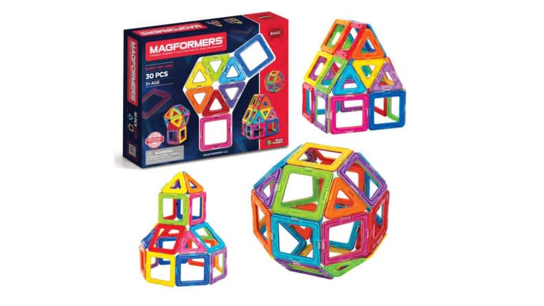 Credit:                      Magformers                                             We love the innovative shapes this magnetic set can make.