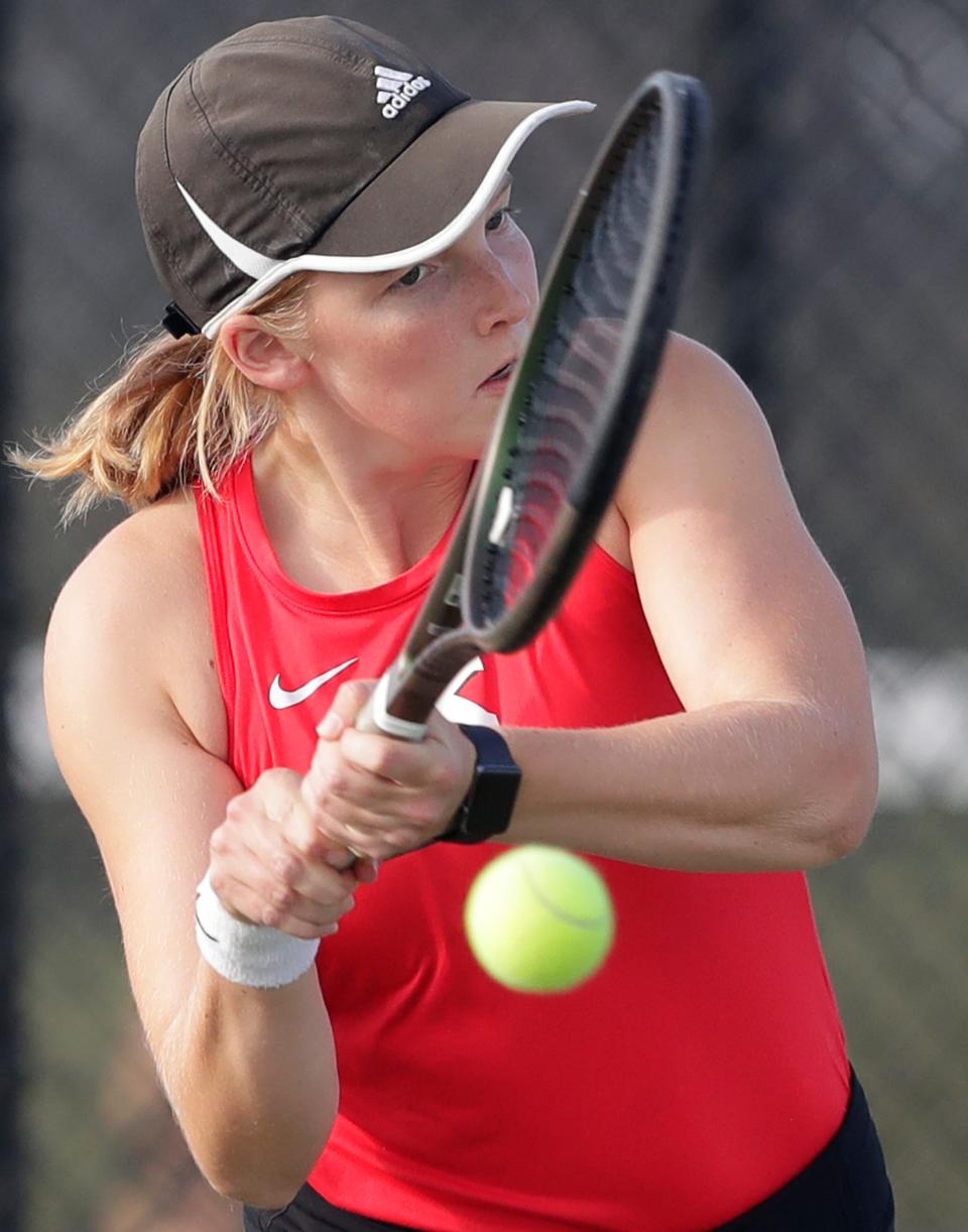 Kimberly's Julia Gurholt is the No. 4 seed in Division 1 singles at this week's WIAA state tennis tournament in Madison.