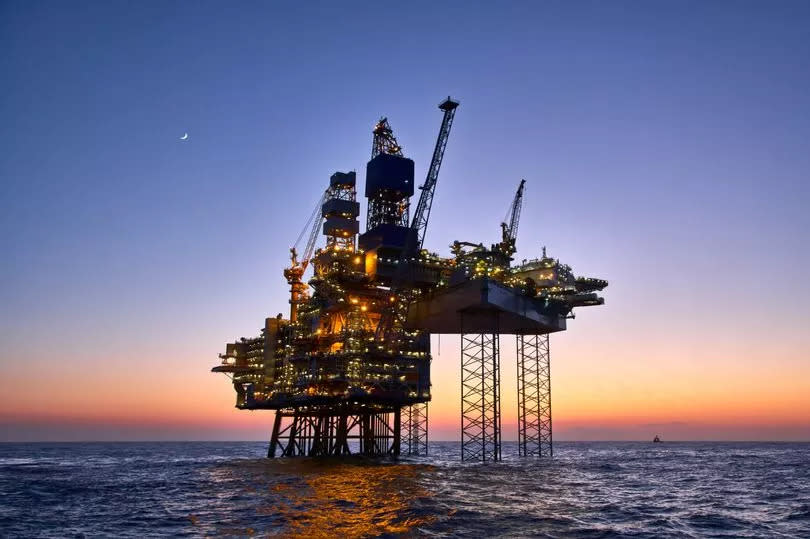 north sea oil