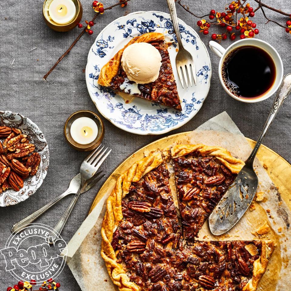 Cathy Barrow’s Chocolate-Pecan Galette