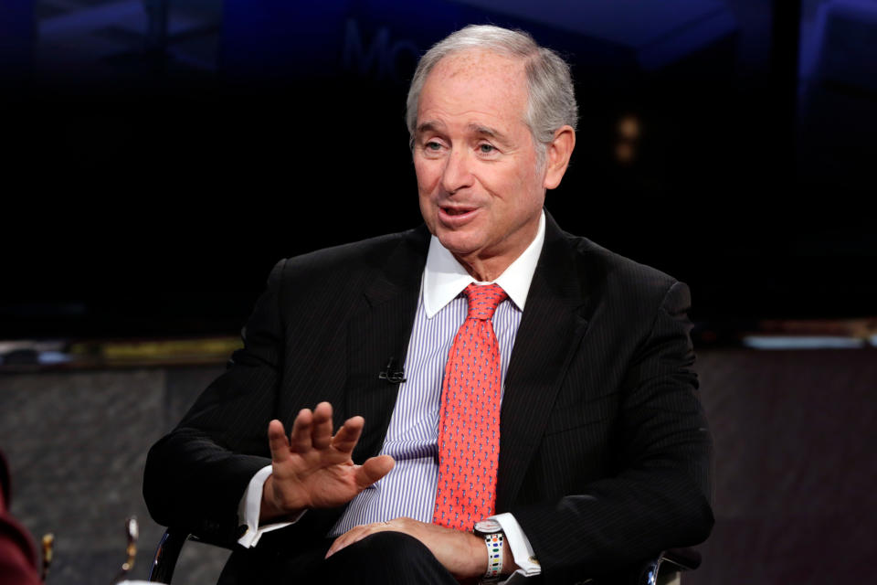 The Blackstone Group Chairman & CEO Stephen A. Schwarzman. (AP Photo/Richard Drew)