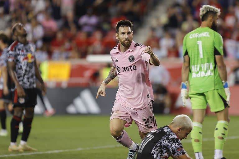 Otra defensa vulnerada por Messi, la décima en 11 partidos, la primera en un partido de la Major League Soccer.