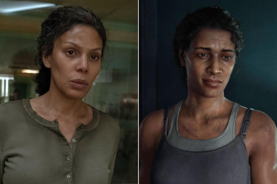 Merle Dandridge as Marlene in 'The Last of Us' show versus Marlene in the game