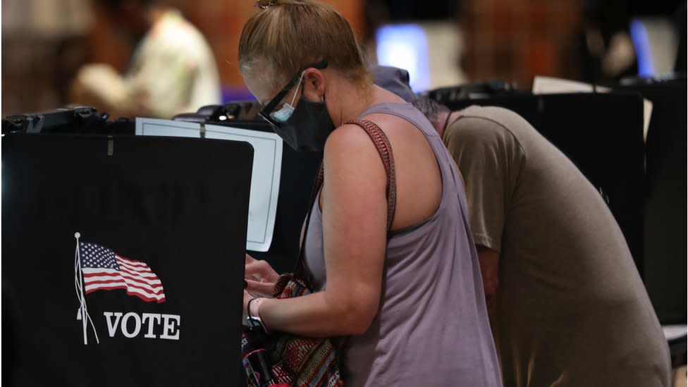 Votantes en Florida.