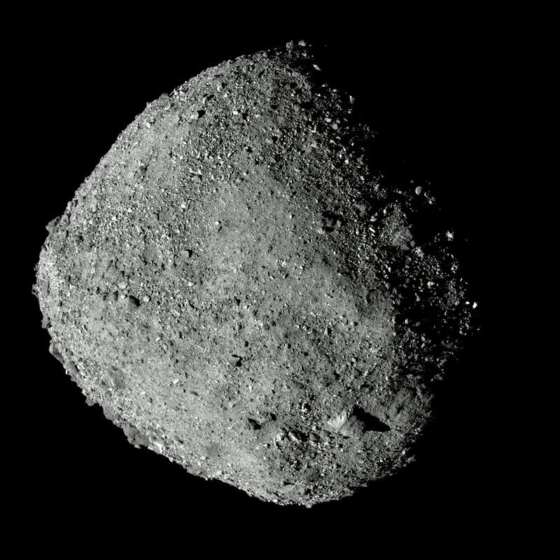 asteroid bennu rotating osiris rex