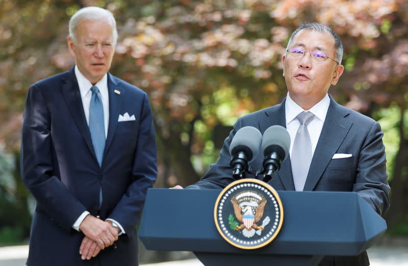 U.S. President Joe Biden visits South Korea