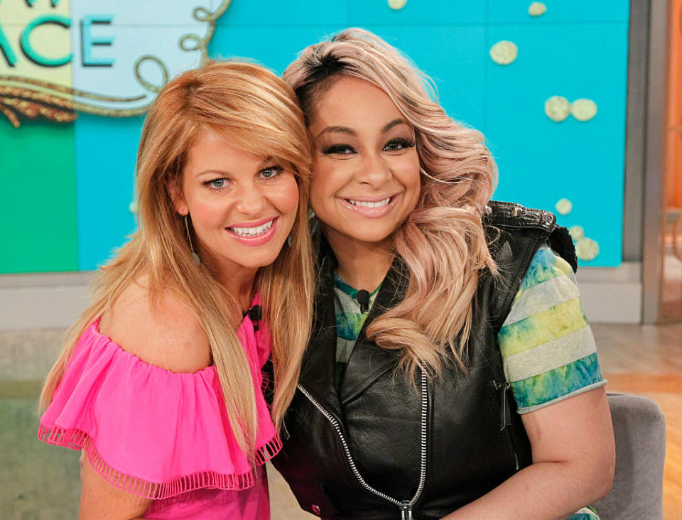 Candace Cameron Bure and Raven-Symon&#xe9; star in an April 2016 episode of 