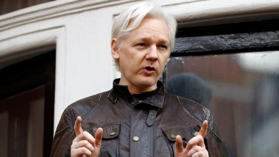 Julian Assange. (Bild: Frank Augstein/AP/dpa)