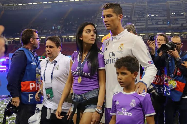 Cristiano Ronaldo y Georgina Rodríguez  negaron los rumores de separación (Fuente GDA)