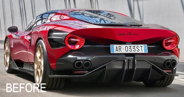 Good grief! The limited-run Alfa Romeo 33 Stradale is utterly gorgeous