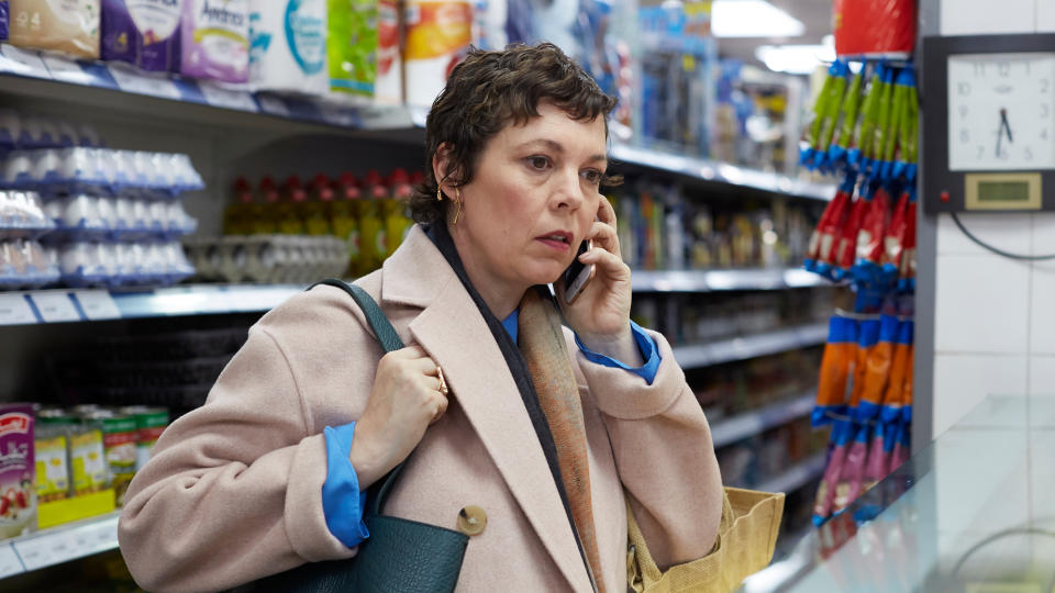 Olivia Colman plays Anne, daughter of Anthony Hopkins' character, in 'The Father'. (Sean Gleason/Lionsgate)