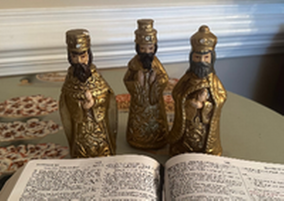 Penny Cobb loved these three wise men figurines her mother put out each year at Christmas. They signify the magi in the account of Christ’s birth in the Book of Matthew.