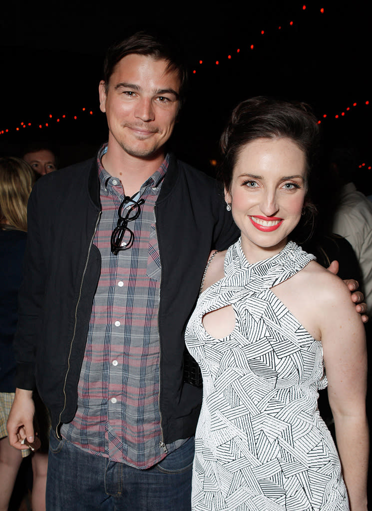 Breaking Upwards 2010 LA premiere Josh Hartnett Zoe Lister