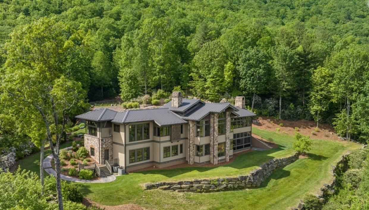 This estate at 1547 Walnut Cove in Hendersonville is the most expensive home on the market today in Henderson County. It's listed at $6.495 million.