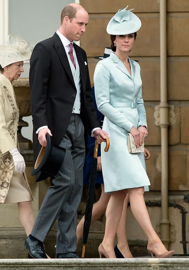 Kate was at the Queen's garden tea party. Photo: Getty