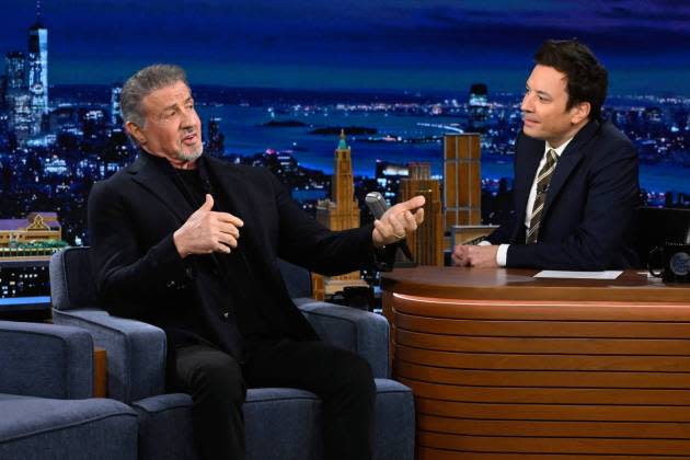 He Had It All': Sylvester Stallone Remembers Carl Weathers on 'Fallon'