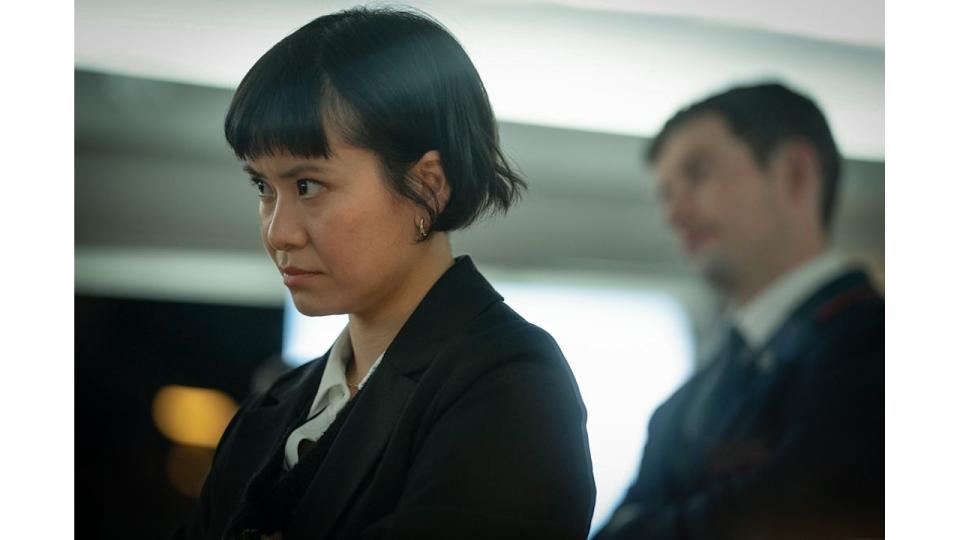 Katie Leung as Rachel Zhu 