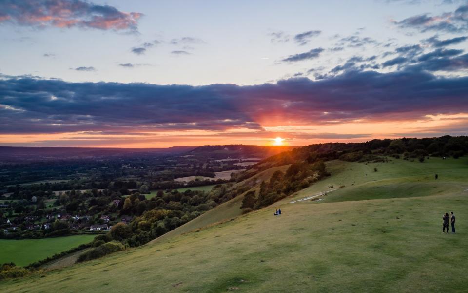 Reigate Hill in the Surrey Hills - PA