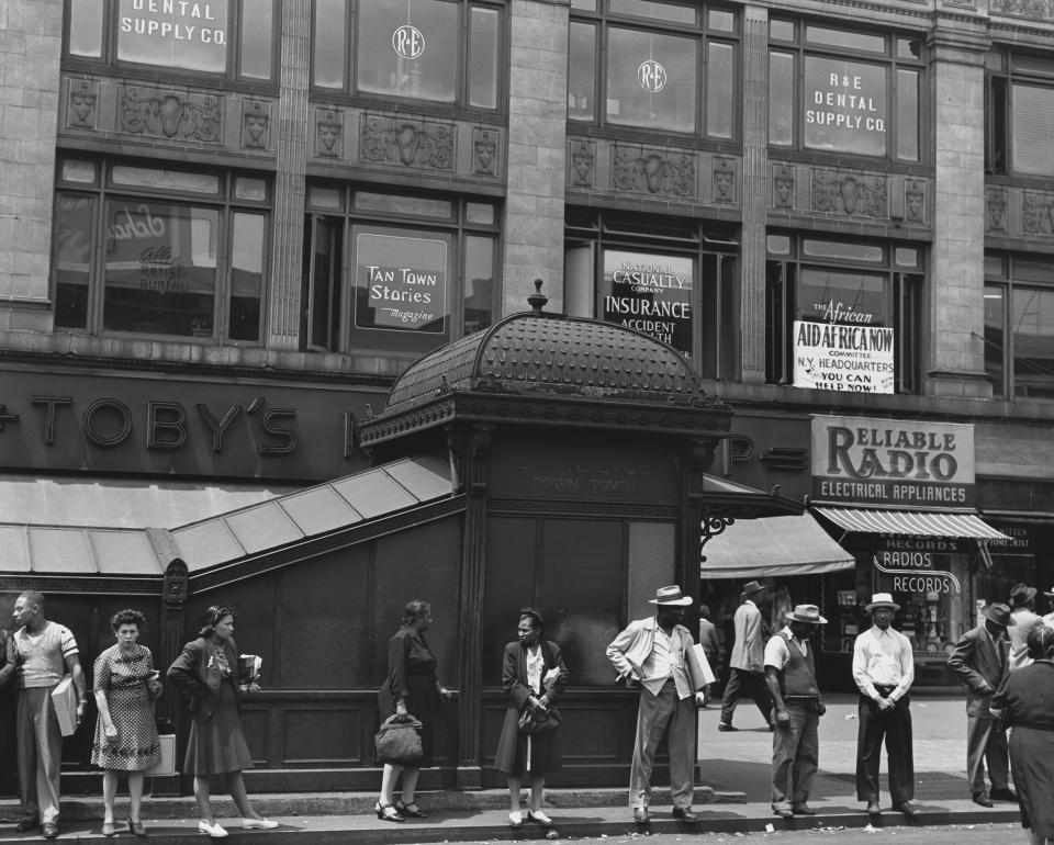 St. Nicholas Avenue and 125th Street, Harlem, 1946.