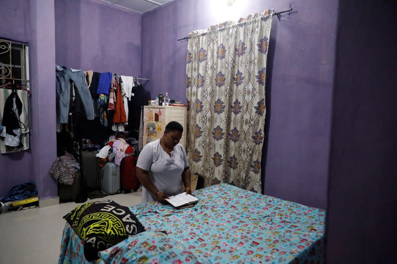 The Wider Image: Nigeria's female bouncers show their strength fighting stereotypes