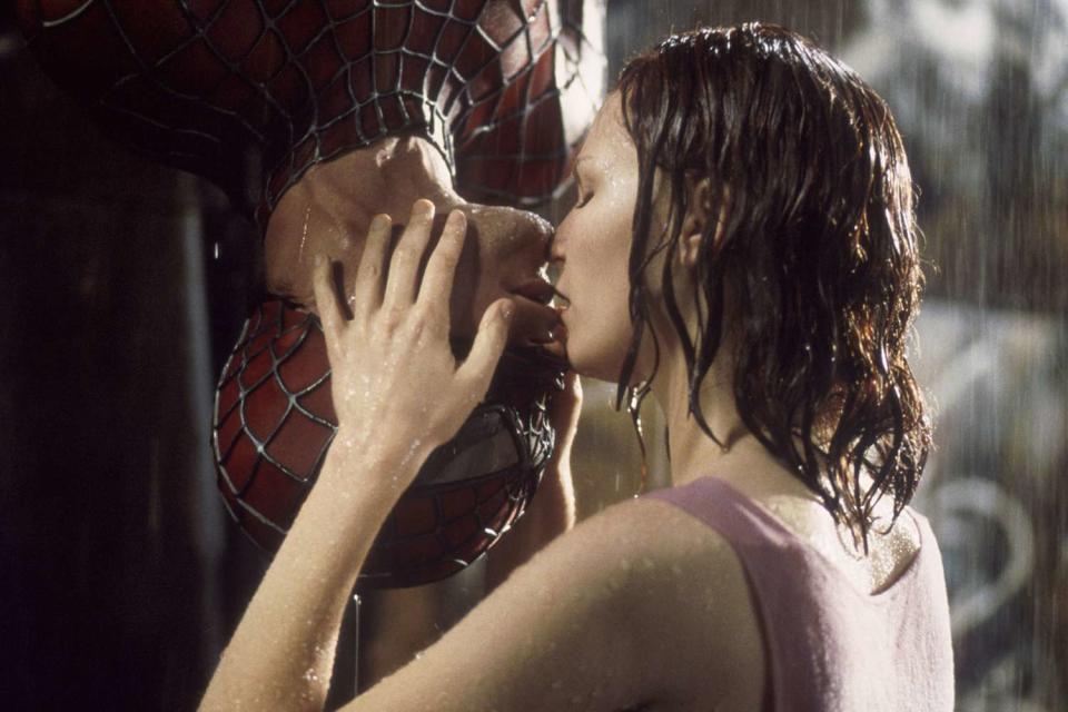 <p>Columbia/Marvel/Kobal/Shutterstock </p> Tobey Maguire (left) and Kirsten Dunst in 