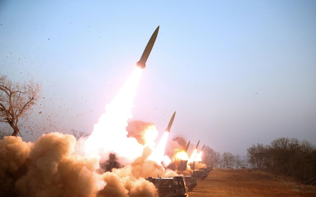 North Korea has tested an unprecedented volley of missiles in the past year - Reuters