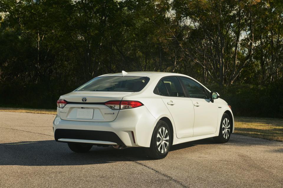 <p>It's the first time a Corolla hybrid has ever been offered in the United States. </p>