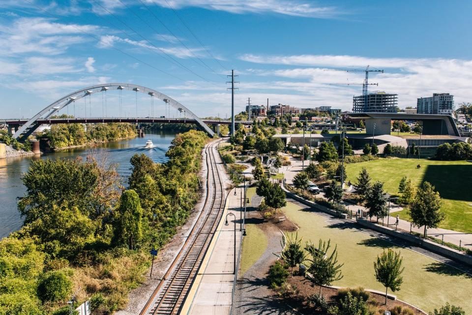 Enjoy the outdoors at Cumberland Park.