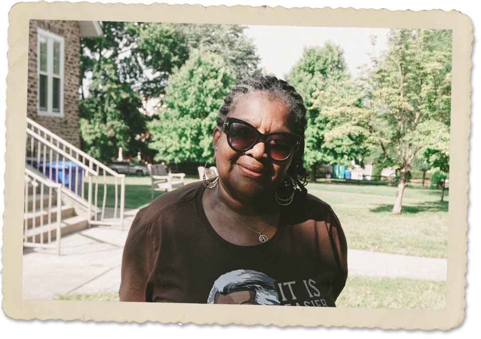 Geraldine “Gerry” Brown has been a resident of La Mott for nearly four decades.