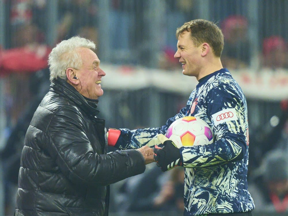 Sepp Maier (l.) sieht Manuel Neuer als Nummer eins (IMAGO)