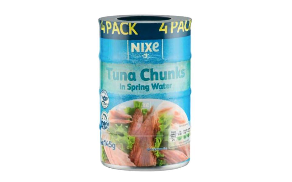 Lidl Nixe Tuna Pieces in Spring Water