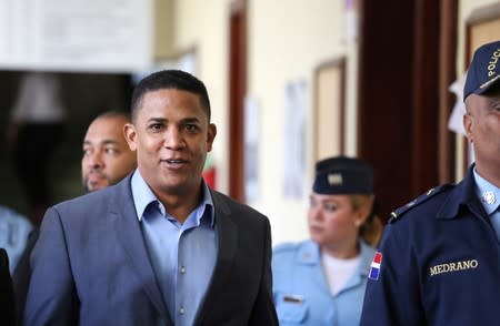 Former MLB player Dotel is released on bail by the court in Santo Domingo