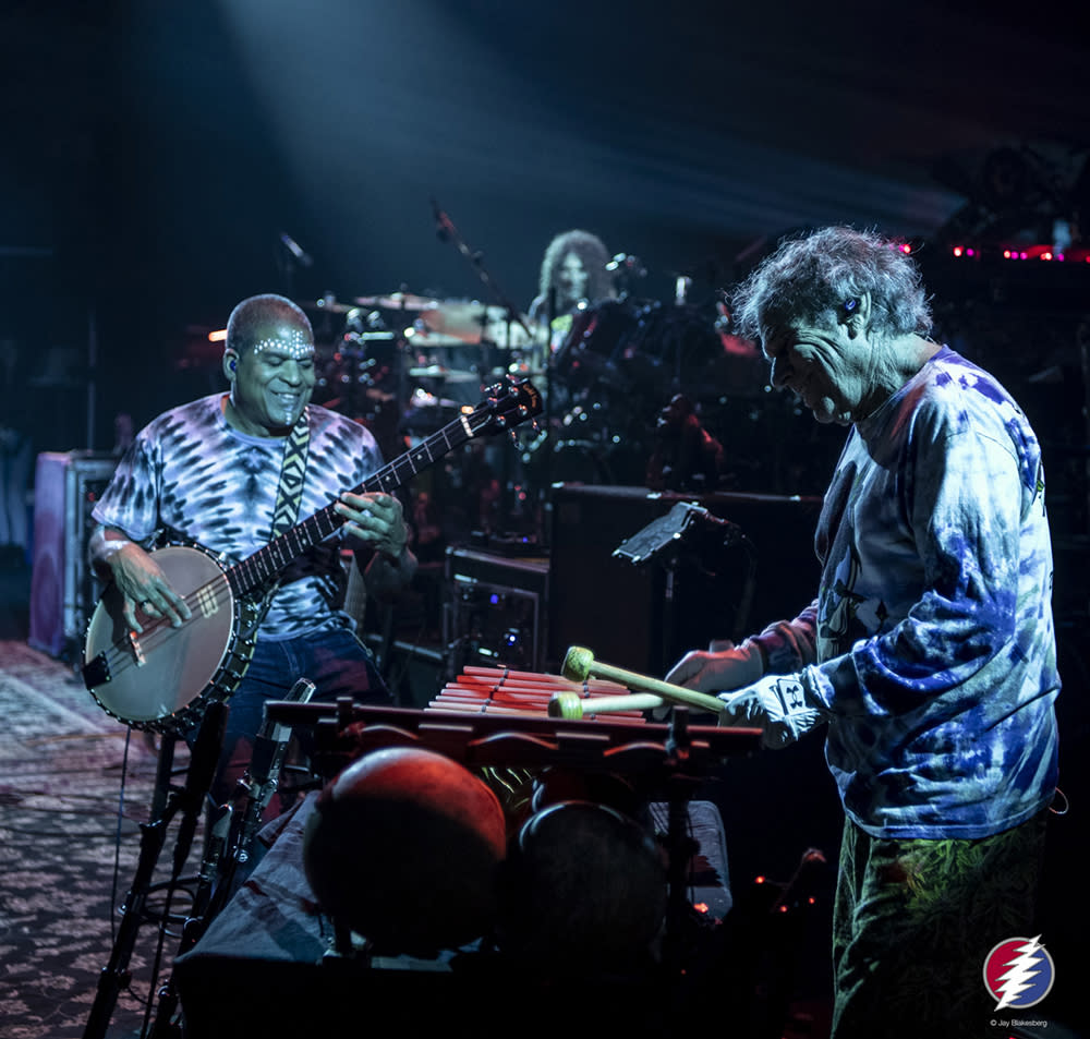 Oteil Burbridge and Mickey Hart