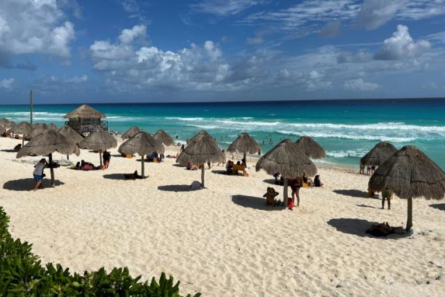 Millions of tourists visit the Mexican resort town of Cancun every year