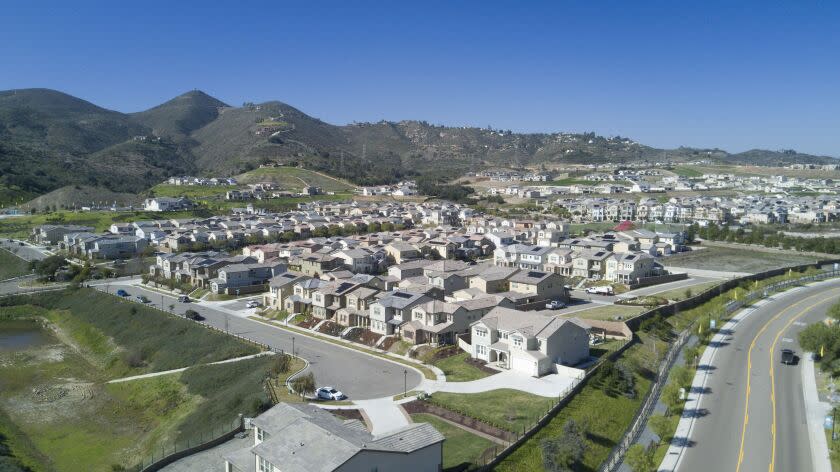 Photos of the new Harmony Grove Village in Escondido which was built in the semi-rural part of Escondido, photographed Friday February 6, 2020.