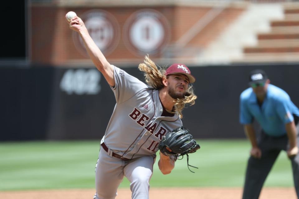 Missouri State baseball took on Grand Canyon in an elimination game at the 2022 NCAA Baseball Tournament on Saturday, June 4, 2022, at O'Brate Stadium in Stillwater, Oklahoma.