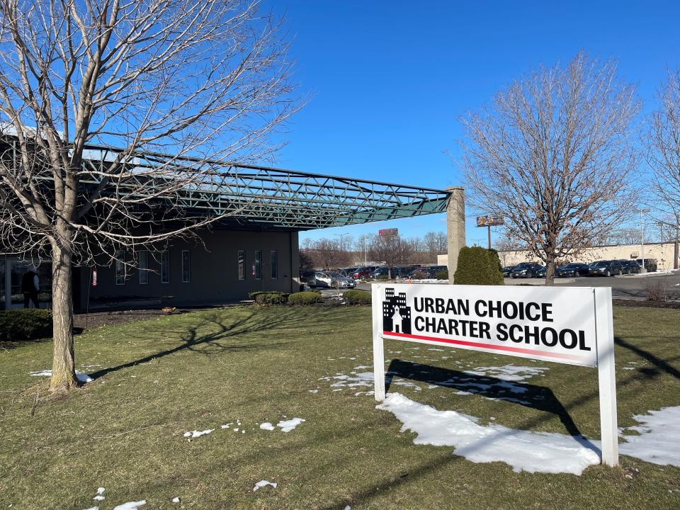 Urban Choice Charter School on Maple Street, Rochester.